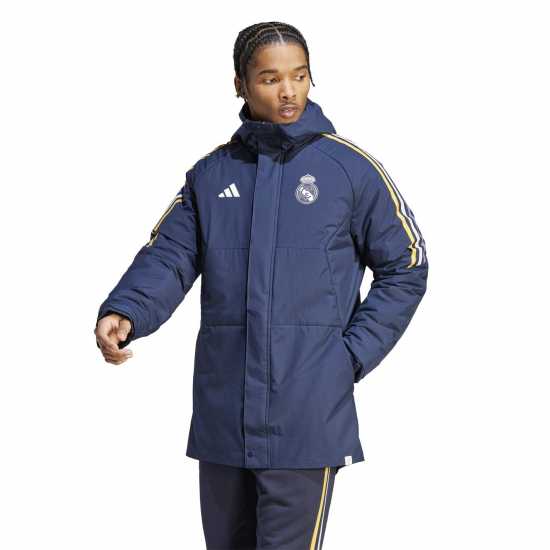 Adidas Real Madrid Condivo 23 Stadium Parka Adults  Футболни тренировъчни якета