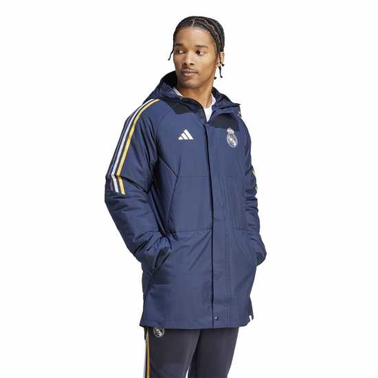 Adidas Real Madrid Condivo 23 Stadium Parka Adults  Футболни тренировъчни якета