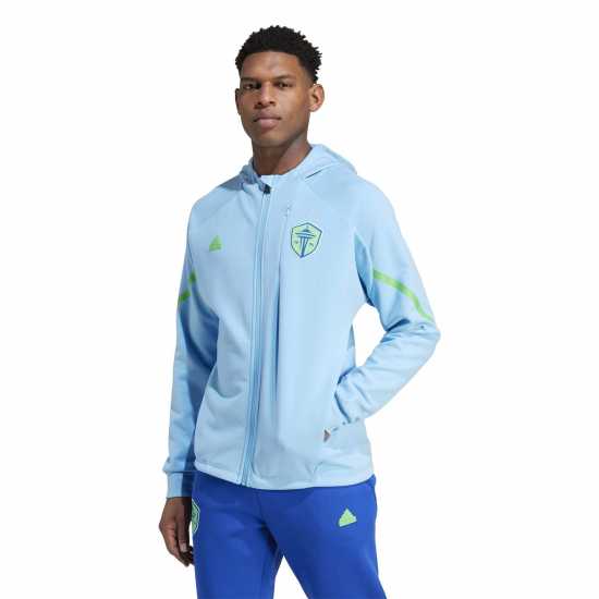 Adidas Seattle Sounders Designed For Gameday Anthem Jacket Adults  Футболни тренировъчни якета