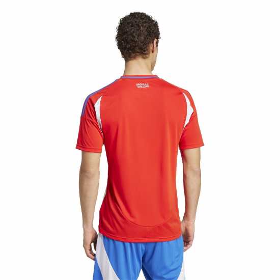 Adidas Домакинска Футболна Фланелка Chile Home Shirt 2024 Adults  New Releases