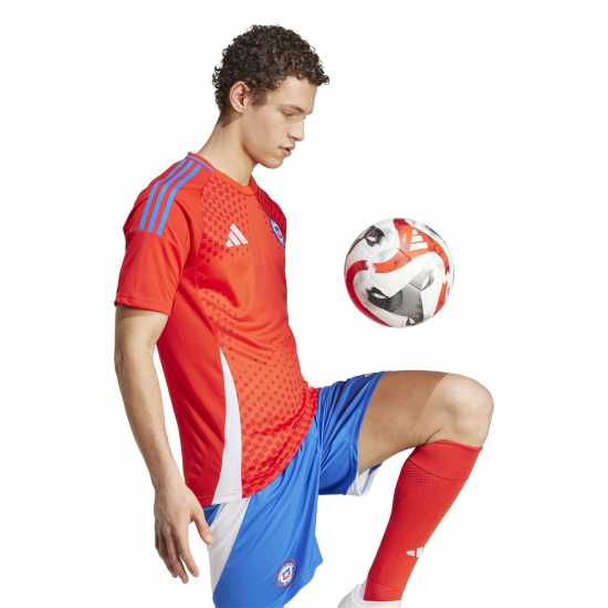 Adidas Домакинска Футболна Фланелка Chile Home Shirt 2024 Adults  New Releases