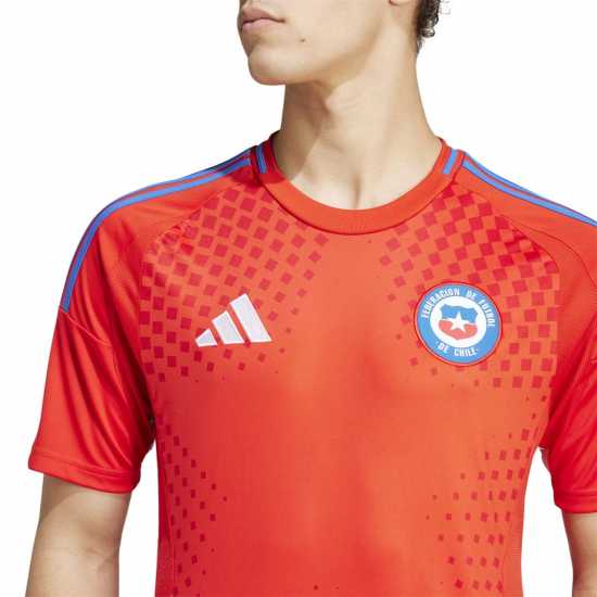 Adidas Домакинска Футболна Фланелка Chile Home Shirt 2024 Adults  New Releases