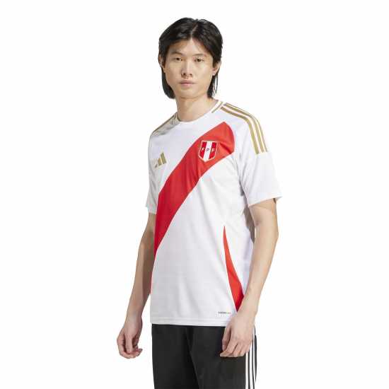 Adidas Домакинска Футболна Фланелка Peru Home Shirt 2024 Adults  New Releases