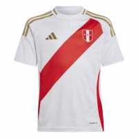 Adidas Домакинска Футболна Фланелка Peru Home Shirt 2024 Juniors  