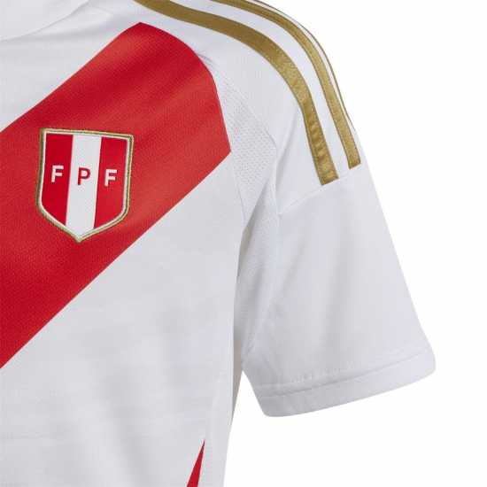 Adidas Домакинска Футболна Фланелка Peru Home Shirt 2024 Juniors  