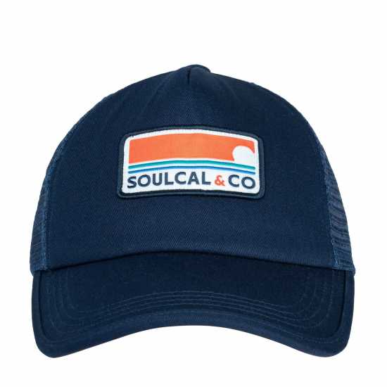 Soulcal Trucker Cap 42 Морска синьо Шапки с козирка