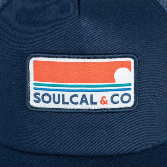 Soulcal Trucker Cap 42 Морска синьо Шапки с козирка