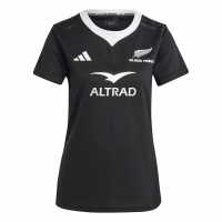 Adidas Домакинска Футболна Фланелка Black Ferns Home Shirt 2024 Womens  Дамско облекло плюс размер