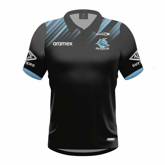 Мъжка Блуза С Яка Classic Sportswear Cronulla Sharks 2024 Polo Shirt Mens  Мъжки тениски с яка