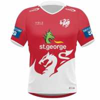 Classic Sportswear St George Dragons Pre-Match Kit 2024 Mens Червено/Бяло 