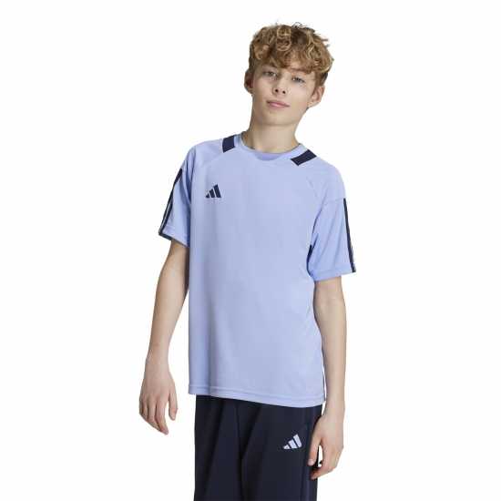 Adidas Тениска Sereno Aeroready Juniors T Shirt Синьо/Нога мастило 