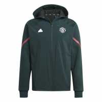 Adidas Manchester United Gameday Full-Zip Hoodie Adults  Мъжки суитчъри и блузи с качулки