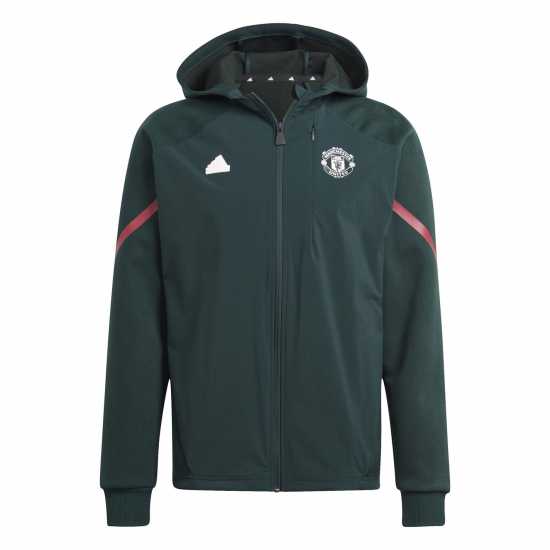 Adidas Manchester United Gameday Full-Zip Hoodie Adults  Мъжки суитчъри и блузи с качулки