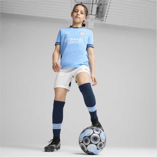 Puma Manchester City Home Shorts 2024 2025 Juniors  