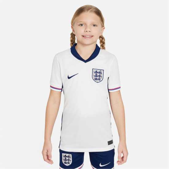 Nike Домакинска Футболна Фланелка England Home Shirt 2024 Juniors  