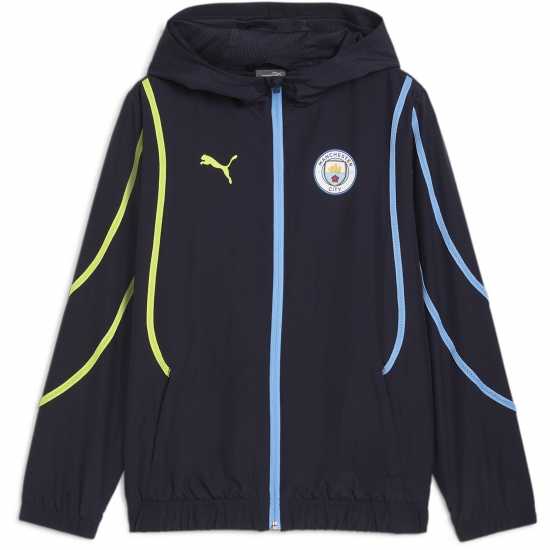 Puma Manchester City Prematch Anthem Jacket 2024 2025 Juniors  Детски якета и палта