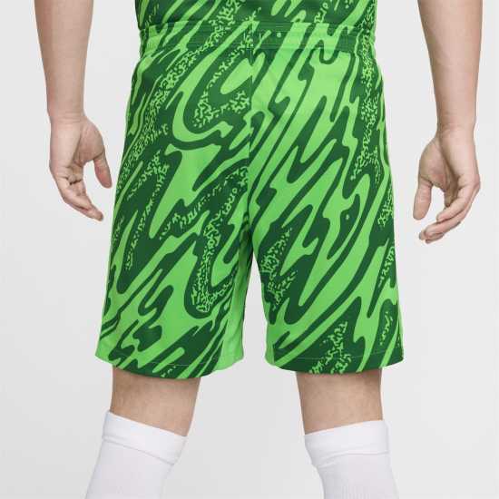 Nike Liverpool Goalkeeper Shorts 2024 2025 Adults Зелено Искрено 