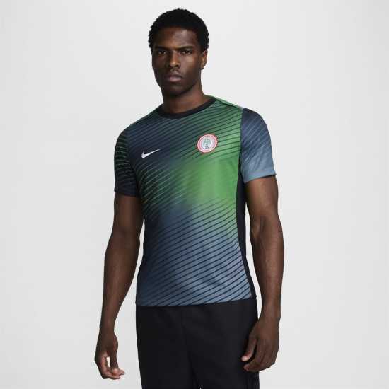 Nike Nigeria Academy Pro Home Pre Match 2024 Shirt Adults  Мъжко облекло за едри хора