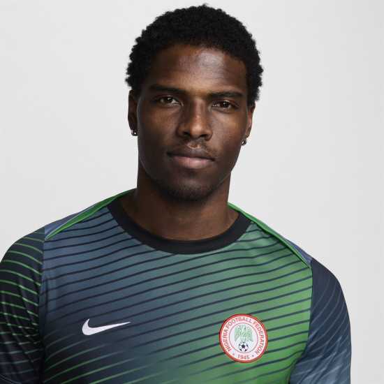 Nike Nigeria Academy Pro Home Pre Match 2024 Shirt Adults  Мъжко облекло за едри хора