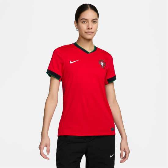 Nike Домакинска Футболна Фланелка Portugal Home Shirt 2024 Womens  Дамско облекло плюс размер