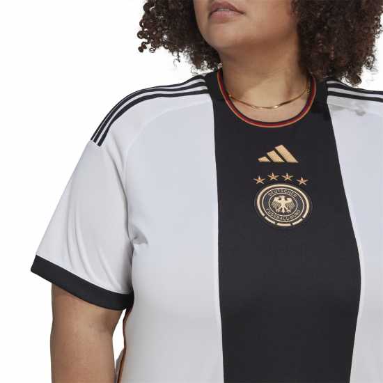 Adidas Домакинска Футболна Фланелка Germany Home Shirt 2022 Plus Size Womens  Дамско облекло плюс размер