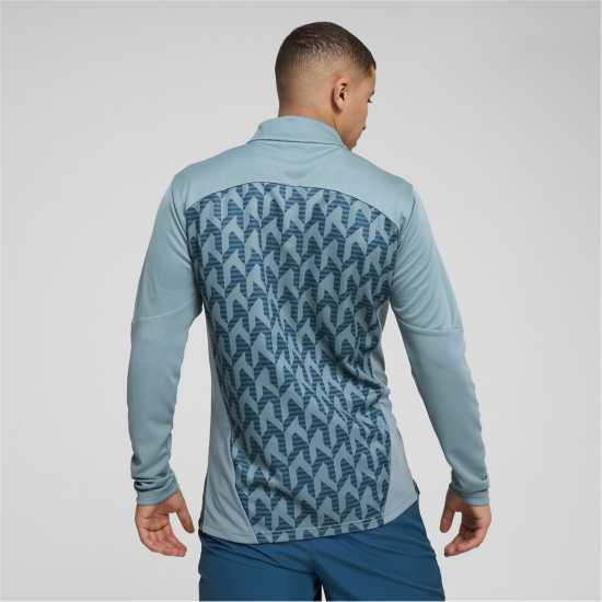 Puma Olympique De Marseille Drill Top 2024 2025 Adults  Мъжки горнища с цип