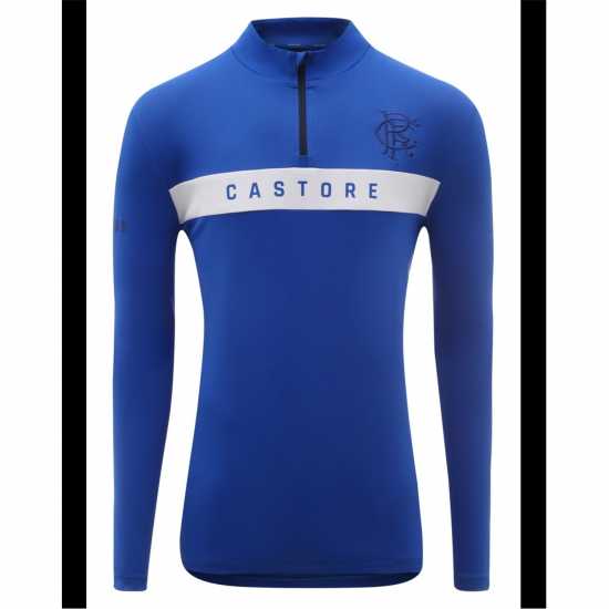 Блуза С Четвърт Цип Castore Rangers Golf Quarter Zip Mens  Мъжки горнища с цип