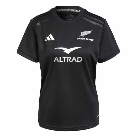 Adidas Black Ferns Home Supporters Shirt 2024 Womens  Дамско облекло плюс размер