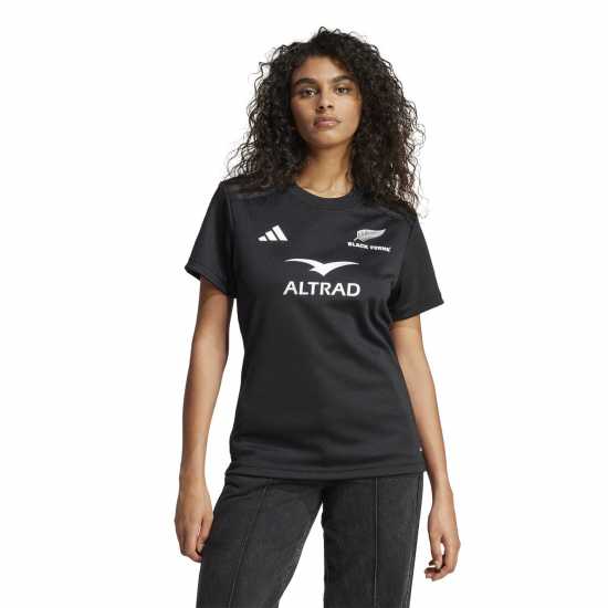 Adidas Black Ferns Home Supporters Shirt 2024 Womens  Дамско облекло плюс размер