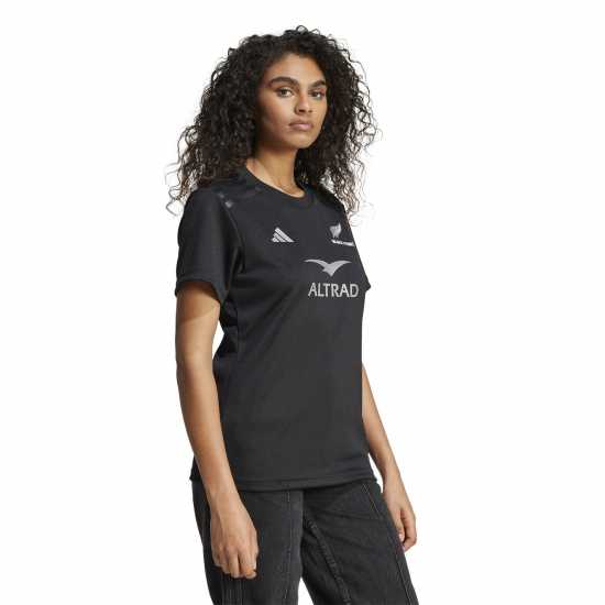 Adidas Black Ferns Home Supporters Shirt 2024 Womens  Дамско облекло плюс размер