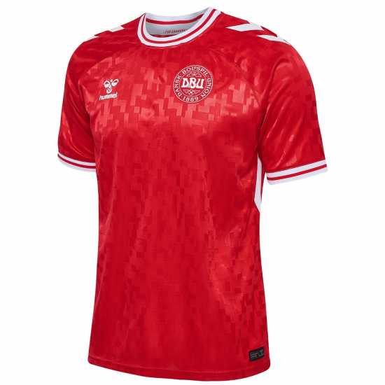 Hummel Домакинска Футболна Фланелка Denmark Home Shirt 2024 Adults  Hummel Mens