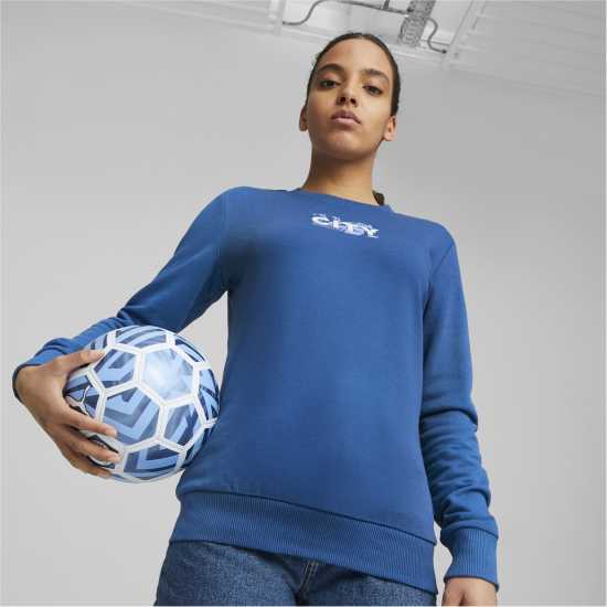 Puma Mcfc Ftblcore Graph Crew W Sweatshirt Womens  