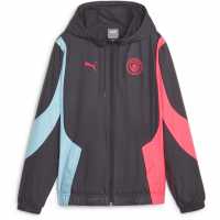 Puma Mcfc Prematch Woven Anthem Jacket W Tracksuit Top Womens  Футболни екипи за бягане