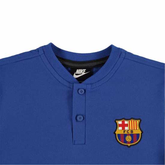 Fc Barcelona Детска Блуза С Яка Modern Polo Shirt Juniors  