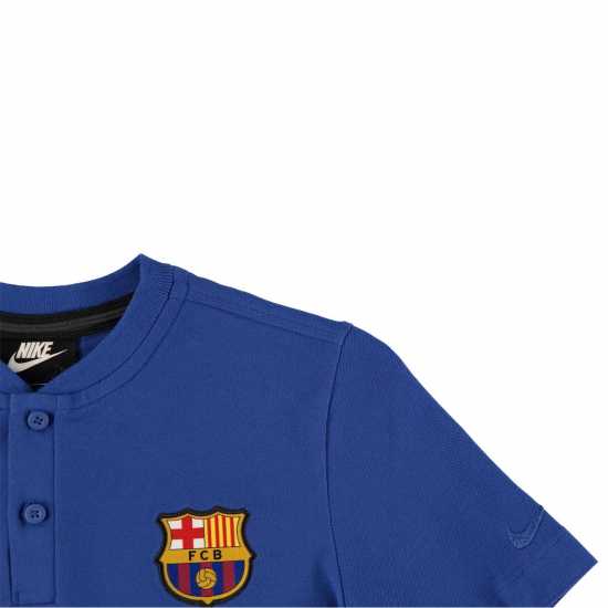 Fc Barcelona Детска Блуза С Яка Modern Polo Shirt Juniors  