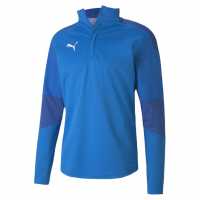 Puma Мъжко Горнище С Цип 21 Rain Zip Top Mens Синьо Мъжки ризи