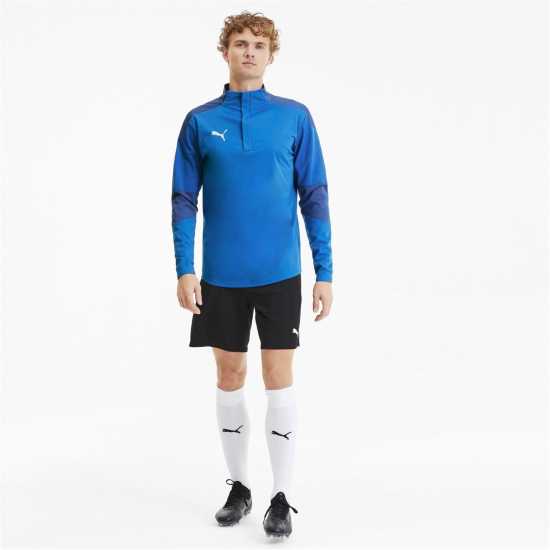 Puma Мъжко Горнище С Цип 21 Rain Zip Top Mens Синьо Мъжки ризи