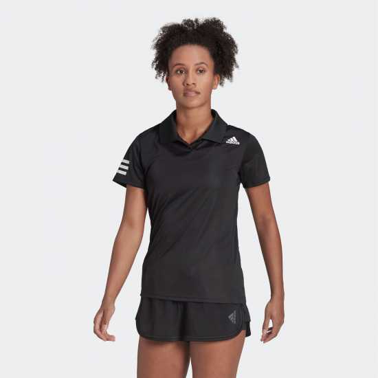 Adidas Блуза С Яка Tennis Ribbed Polo Shirt Womens  Дамско тенис облекло