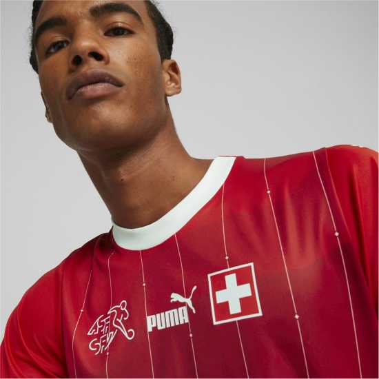 Puma Домакинска Футболна Фланелка Switzerland Home Shirt 2023 Womens  Футболна разпродажба