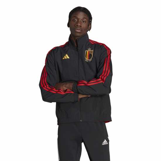 Adidas Belgium Anthem Jacket 2022 Adults  Футболни екипи за бягане