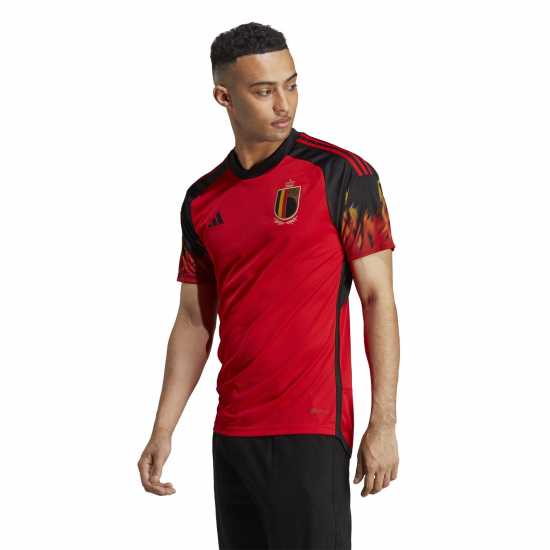 Adidas Домакинска Футболна Фланелка Belgium Home Shirt 2022 Adults  Футболна разпродажба