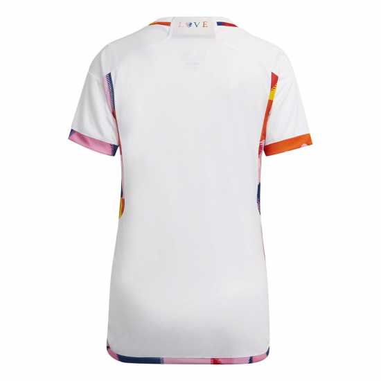 Adidas Belgium Away Shirt 2022 Womens  