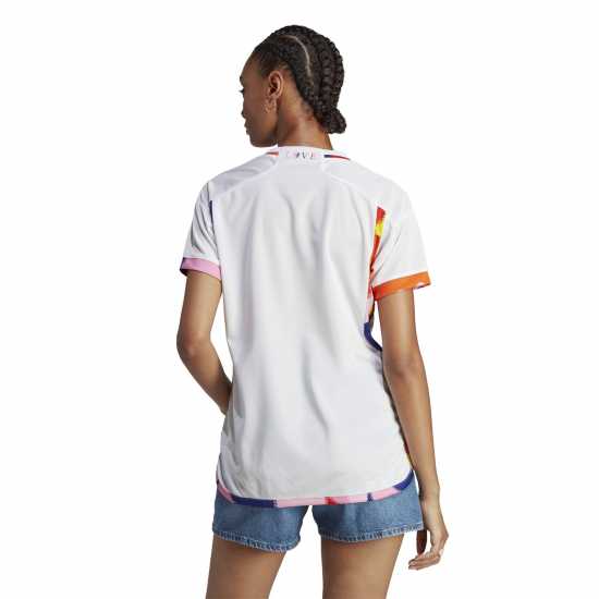 Adidas Belgium Away Shirt 2022 Womens  