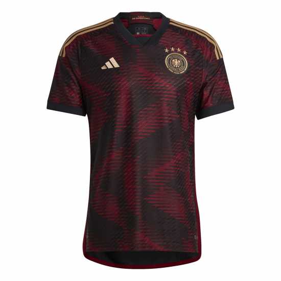 Adidas Germany Away Authentic Shirt 2022 Mens  