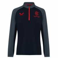 Castore Rangers Fc Zip Top Seniors Черно Мъжки горнища с цип