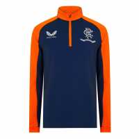 Castore Rangers Fc Zip Top Seniors Морска синьо Мъжки горнища с цип