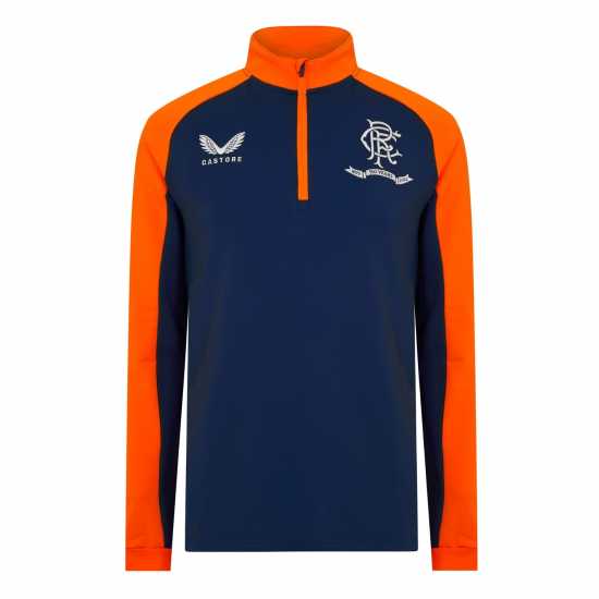 Castore Rangers Fc Zip Top Seniors Морска синьо Мъжки горнища с цип