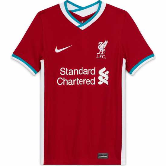 Nike Домакинска Футболна Фланелка Liverpool Home Shirt  2021 2022 Junior Boys  