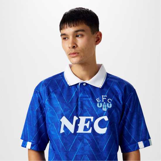 Score Draw Мъжка Фланелка Домакин Everton Fc Home Jersey Mens  Футболни тренировъчни горнища