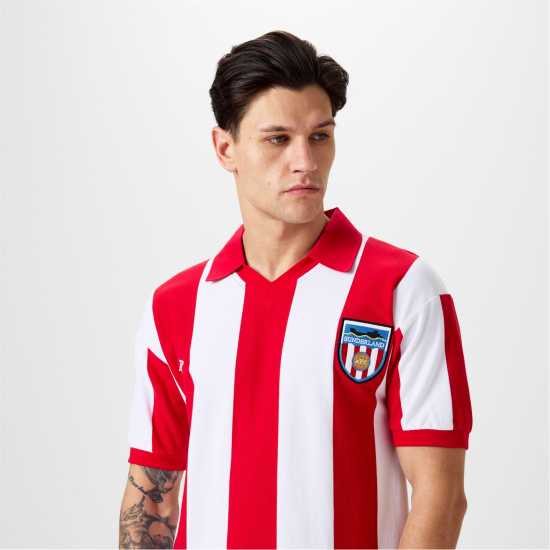 Score Draw Sunderland 1978 Umbro Retro Football Shirt Adults  Футболни тренировъчни горнища